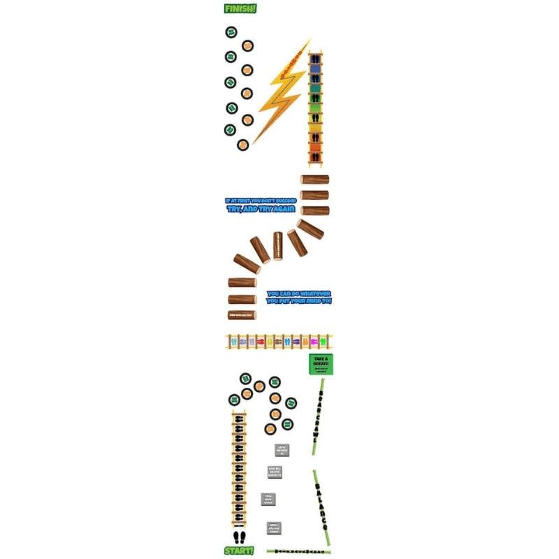 Sensory Paths Xtreme Obstacle - Full Path In English