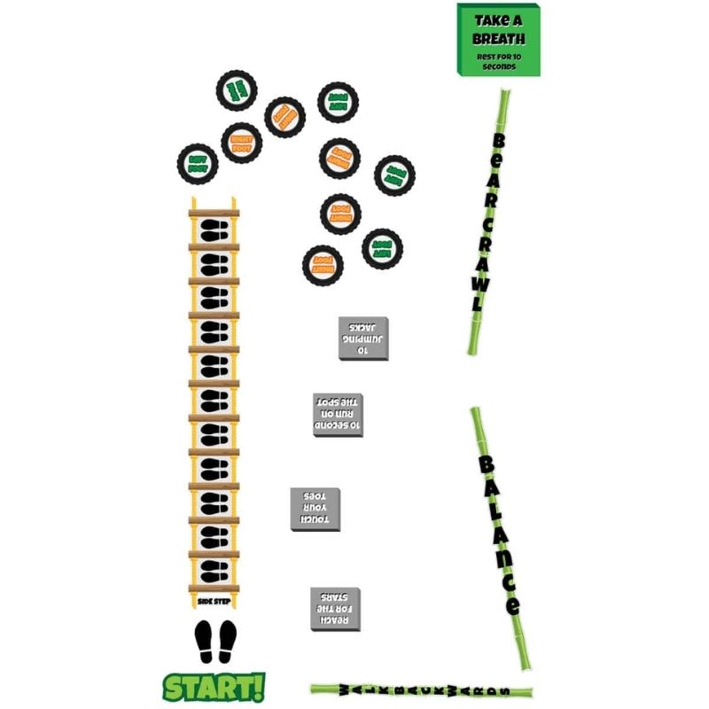 Sensory Paths Xtreme Obstacle - Full Path Starting Point