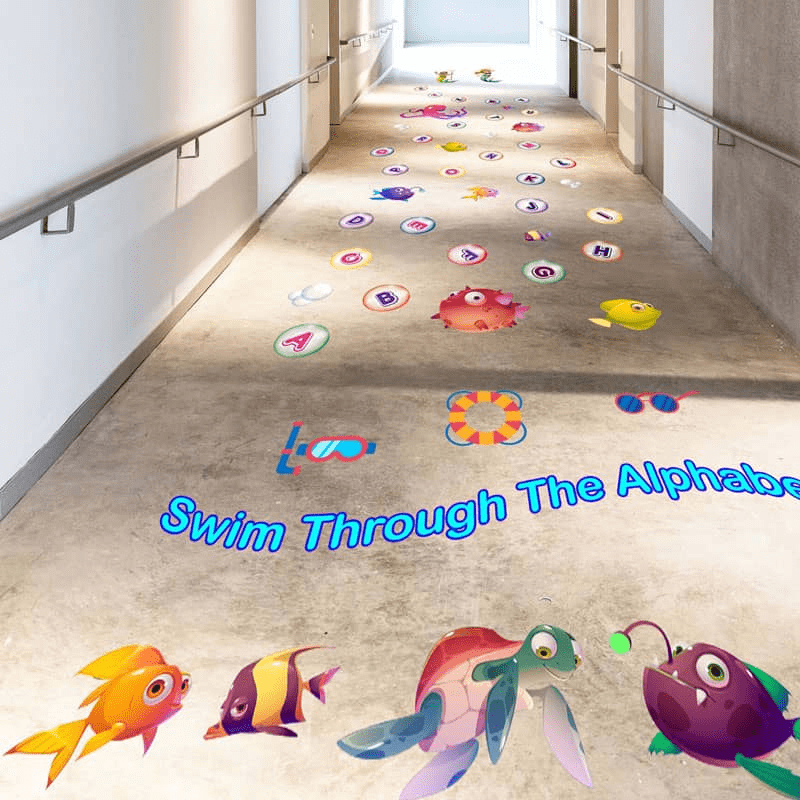 SensoryPathsUndertheSea-FullPathHallwayView