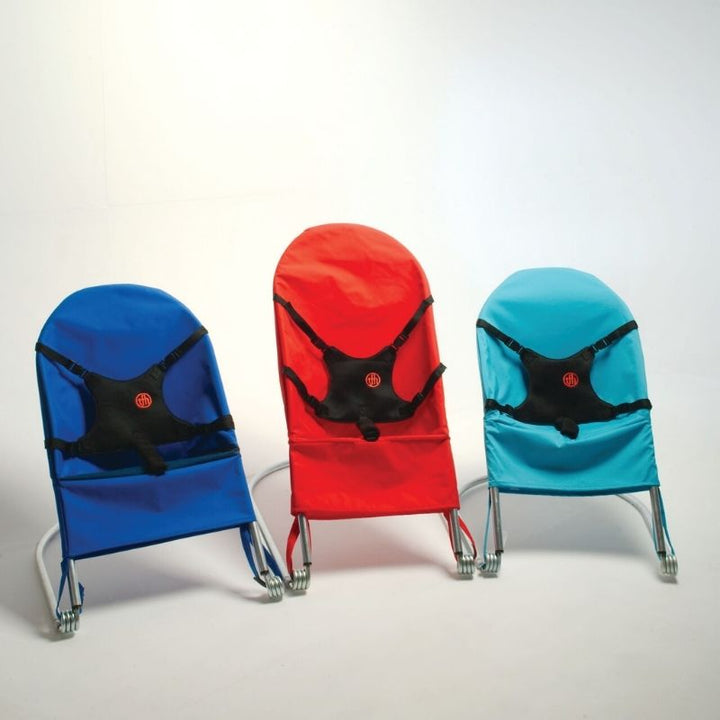 TFH Bouncing Chair - Clean front view three colors