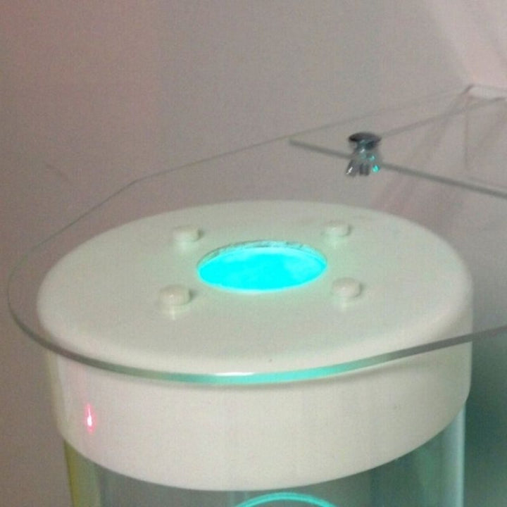 TFH Bubble Tube Bracket - For 6" Diameter Tubes - Top close up view