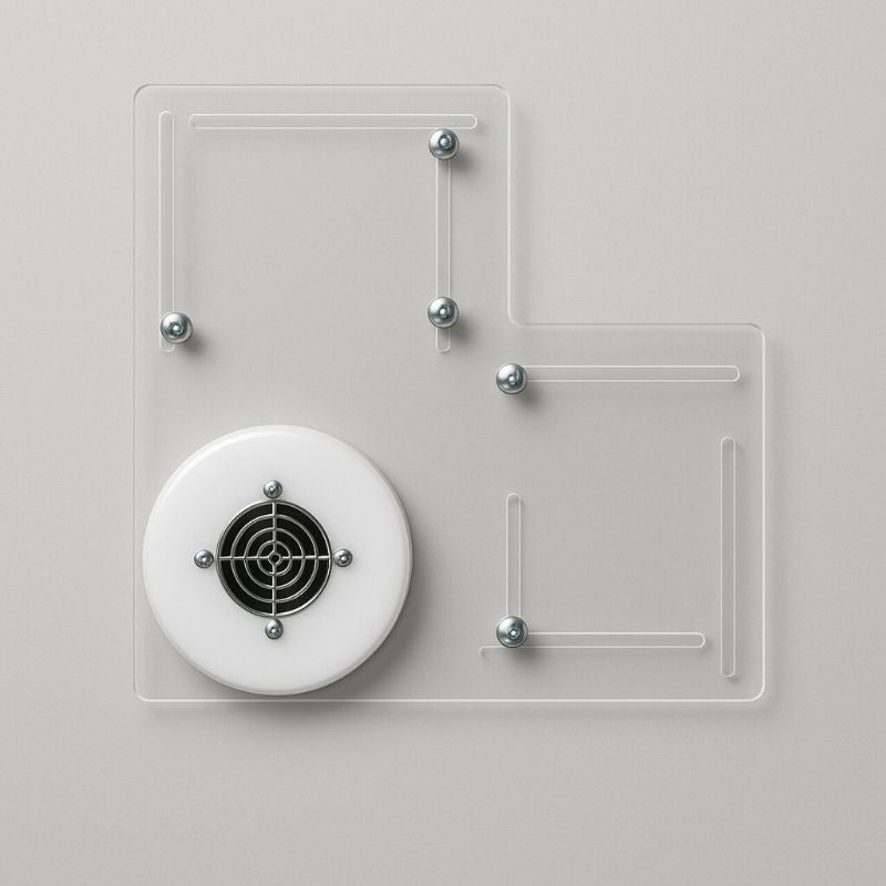 TFH Hurricane Tube Security Bracket - Top view