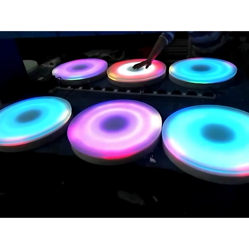 TFH Illuminated Floor Splot Multicolor Light