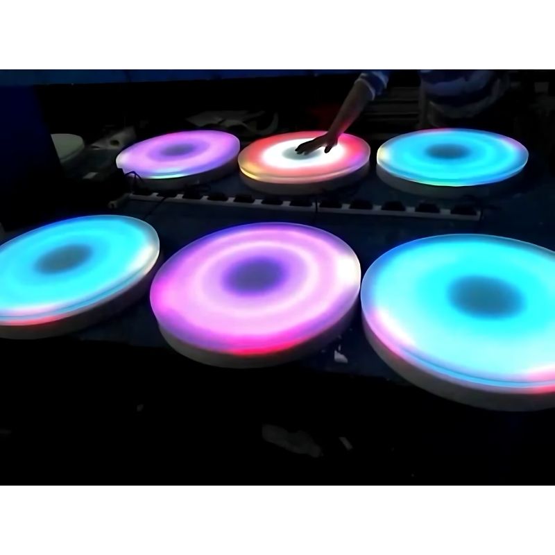 TFH Illuminated Floor Splot - Multicolor Light
