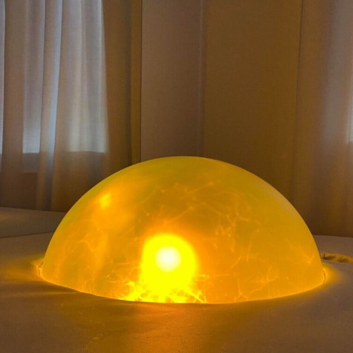 TFH Interactive Dome Swirl Podium - Close up view in warm light