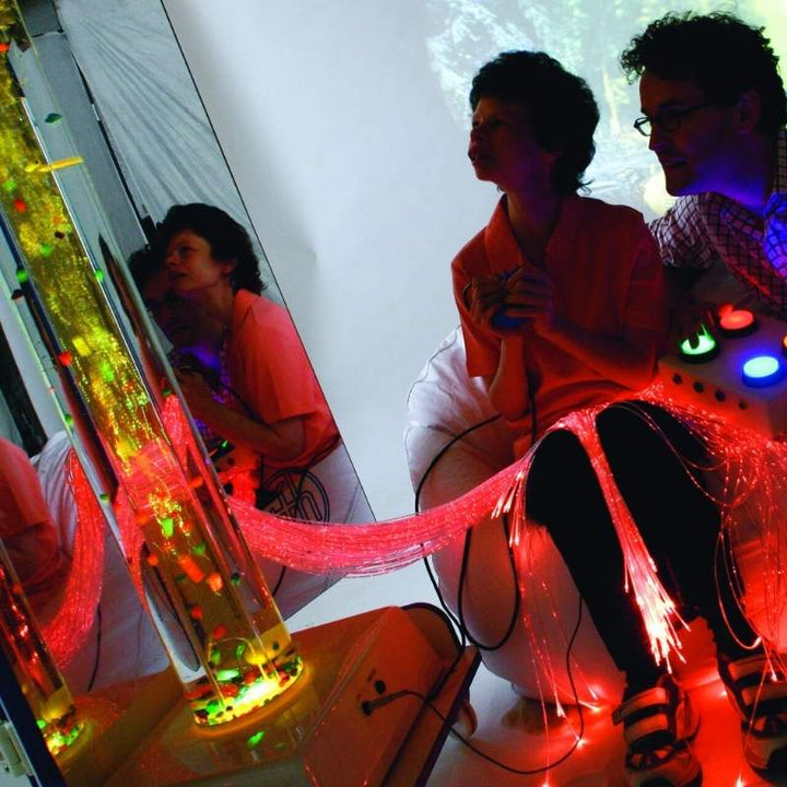 TFH Mobile Sensory Cart - Deluxe - Man and Woman with red tail lights