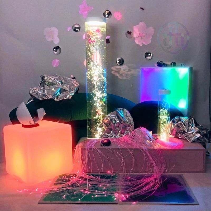 TFH Sensory Room Kit - Enhanced Package - Landscape View Grey Background 