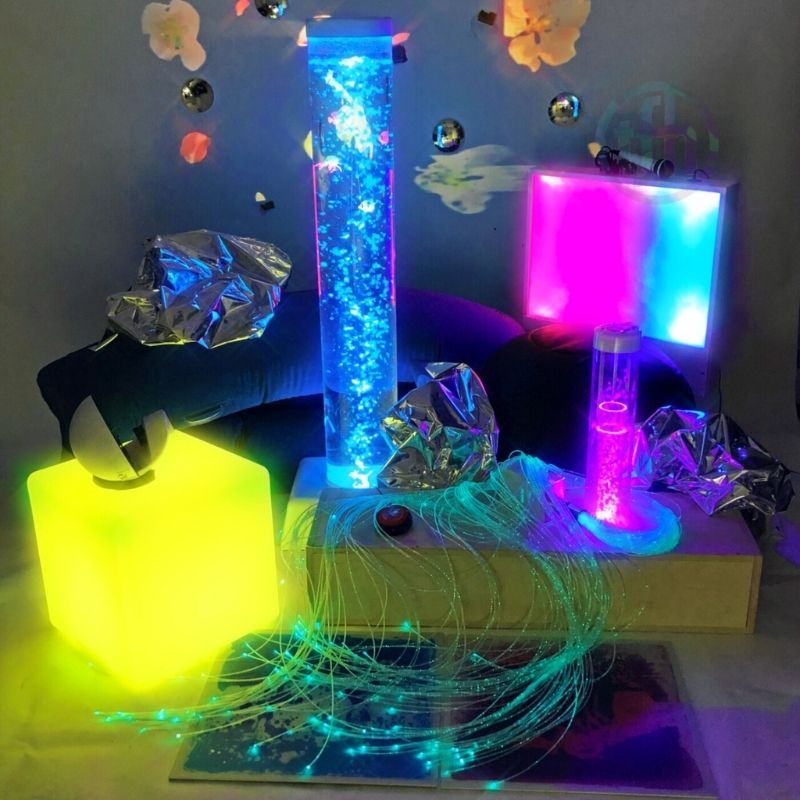 TFH Sensory Room Kit - Enhanced Package - Lamdscape Blue LIght Tube