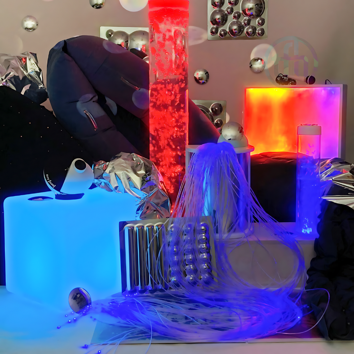 TFH Sensory Room Kit - Immersive Package Reddish Light