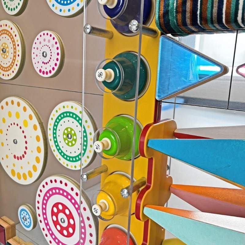 TFH Sights & Sounds Activity Panel - bell close up