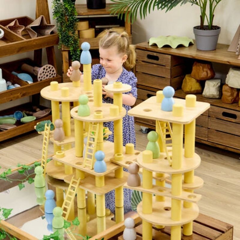 TTS Alice Sharp's Eco Build a World 86pcs - Landscape View Child Active Play Indoor