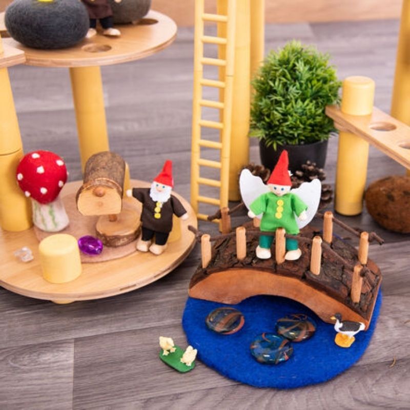 TTS Alice Sharp's Eco Build a World 86pcs - Close Up View Dwarves