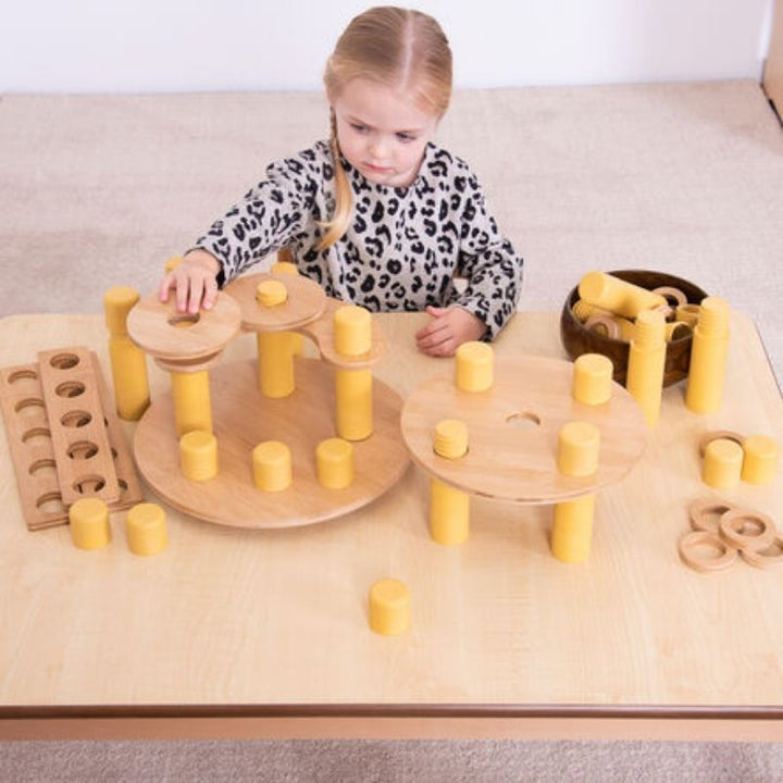 TTS Alice Sharp's Eco Build a World 86pcs - Top View Child Active Play 