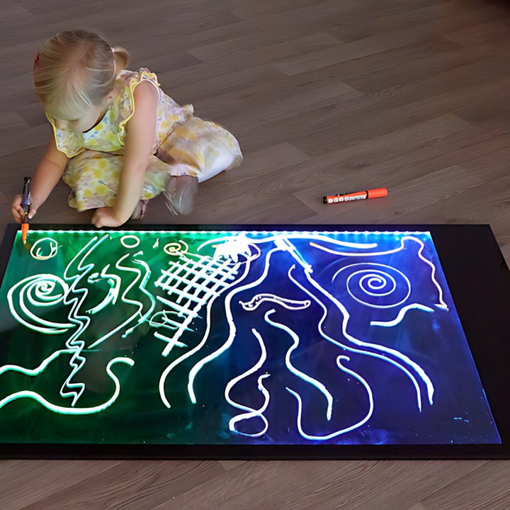 TTS Giant Illuminated Mark Making Board Child Active Play Drawing