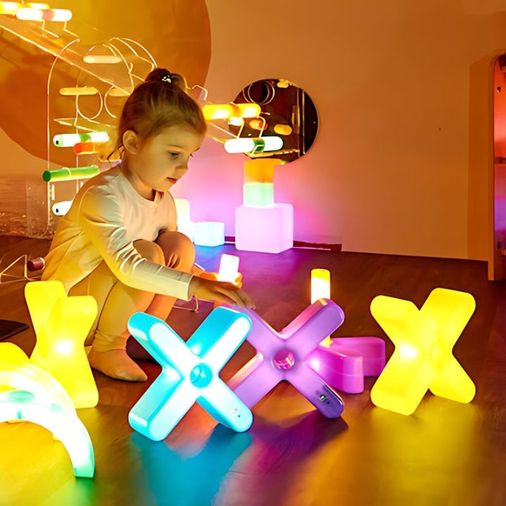 TTS Glow Crosses Small - 12 Pack - Child Girl Sit Active Play
