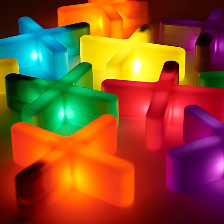 TTS Glow Crosses Small - 12 Pack - Second Close Up View 
