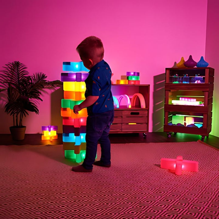TTS Glow Crosses Small - 12 Pack - Boy Standing Active Play
