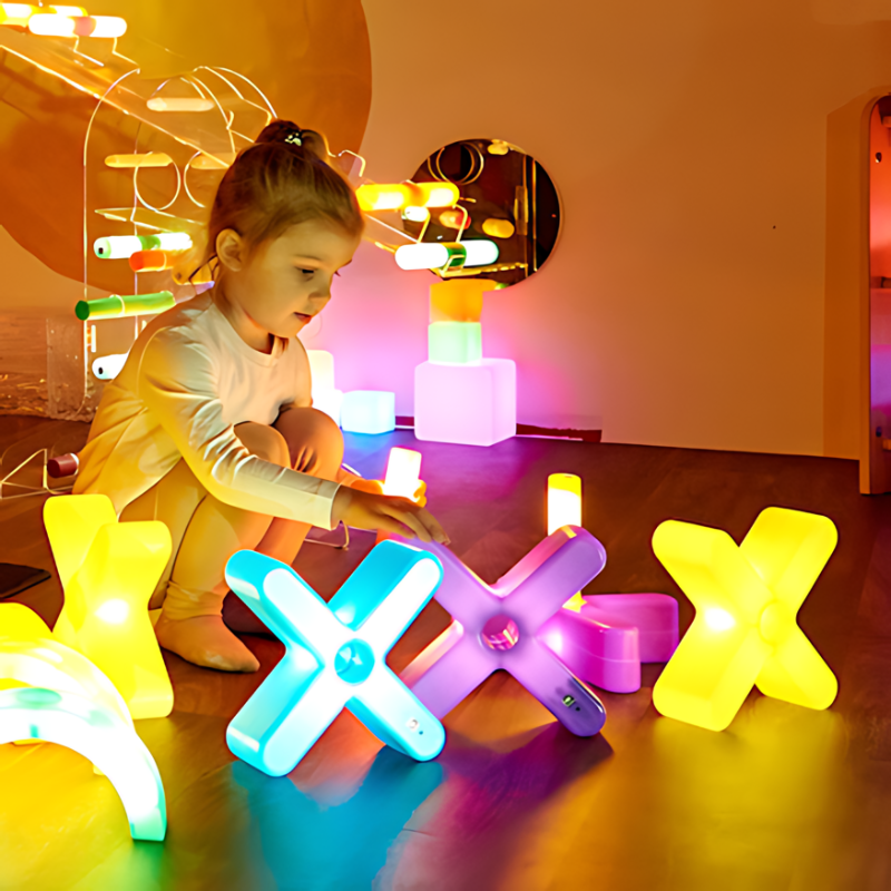 TTS Glow Crosses Small - 12 Pack Child Girl Sit Active Play