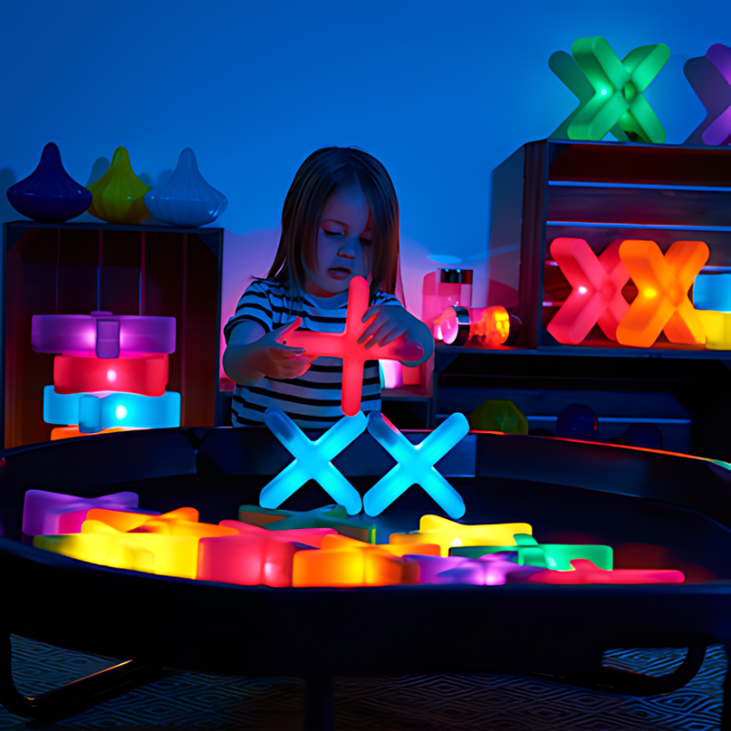 TTS Glow Crosses Small - 12 Pack Child Girl Active Play