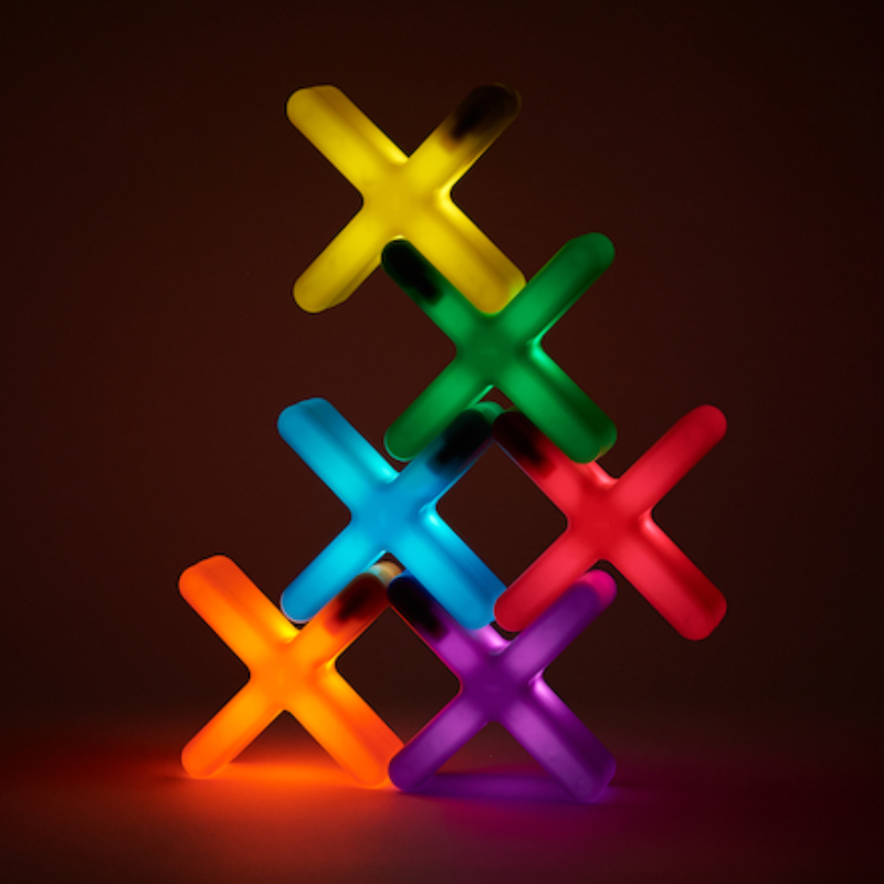 TTS Glow Crosses Small - 12 Pack Piled Up