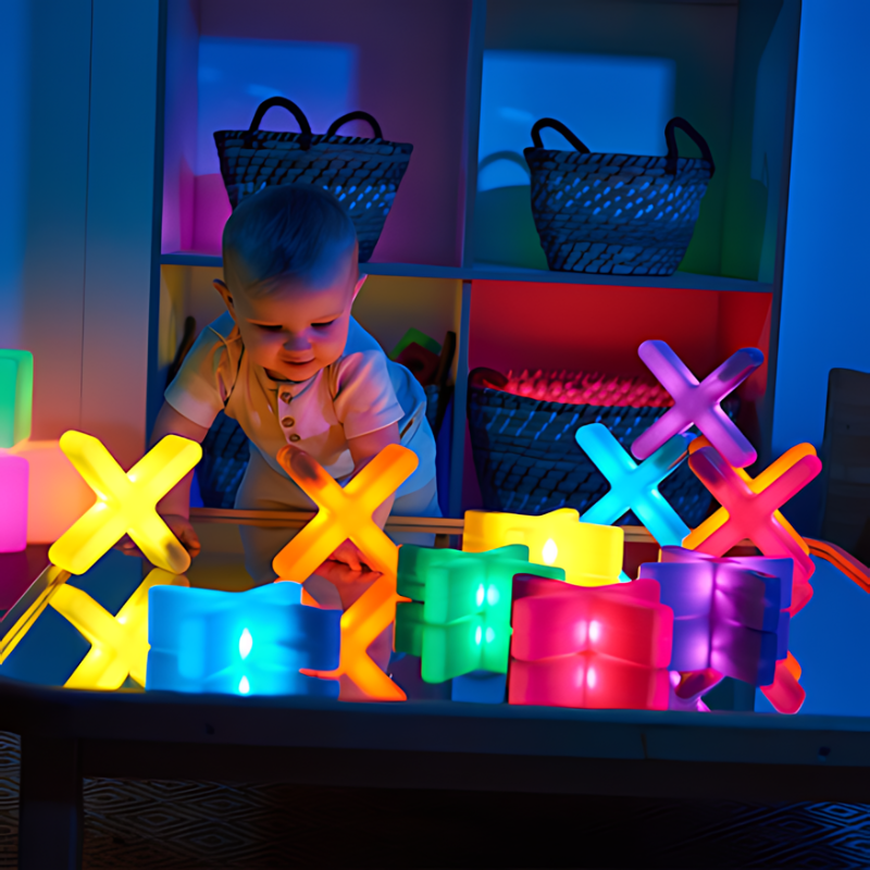 TTS Glow Crosses Small - 12 Pack Baby Play Active 