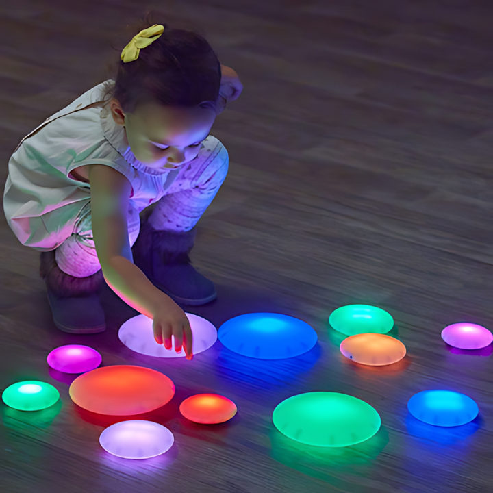 TTS Glow Pebbles Child Active Play 