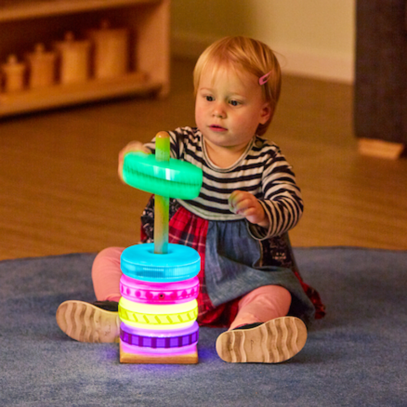 TTS Glow Stacking Discs Child Active Play 