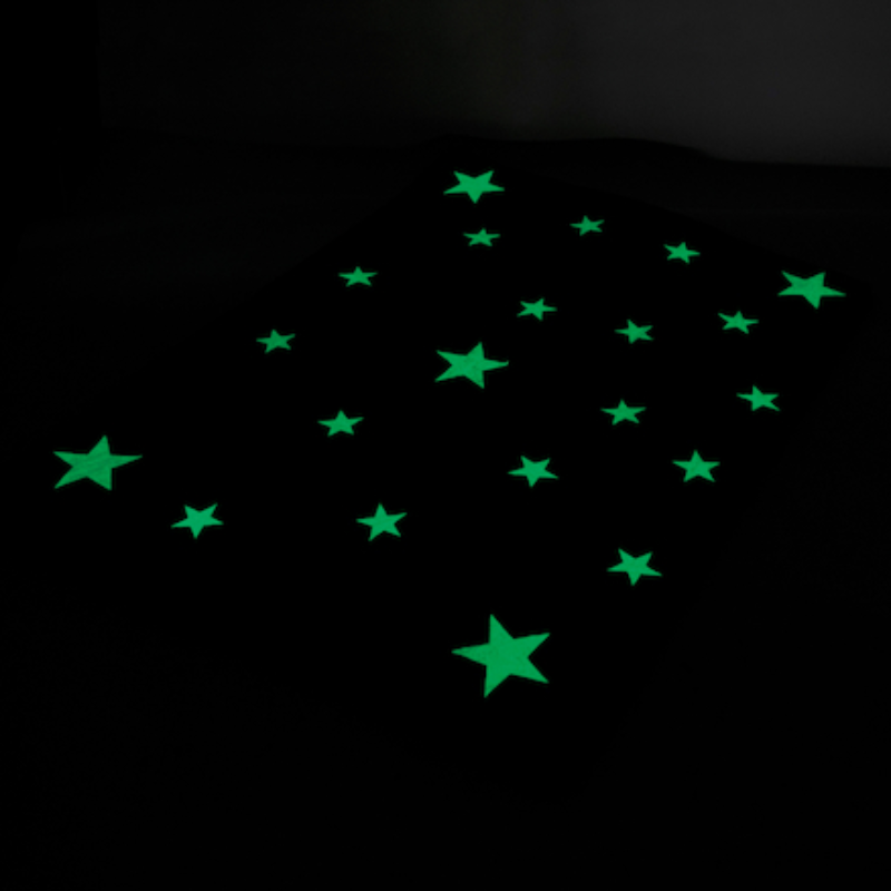 TTS Glow in the Dark Mat Glowing Stars