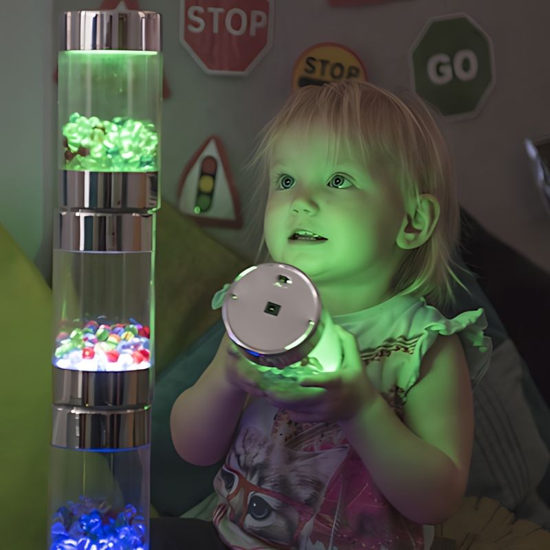 TTS Illuminated Glow Roller Shakers 6pk - Child Active Play Pile of Roller

