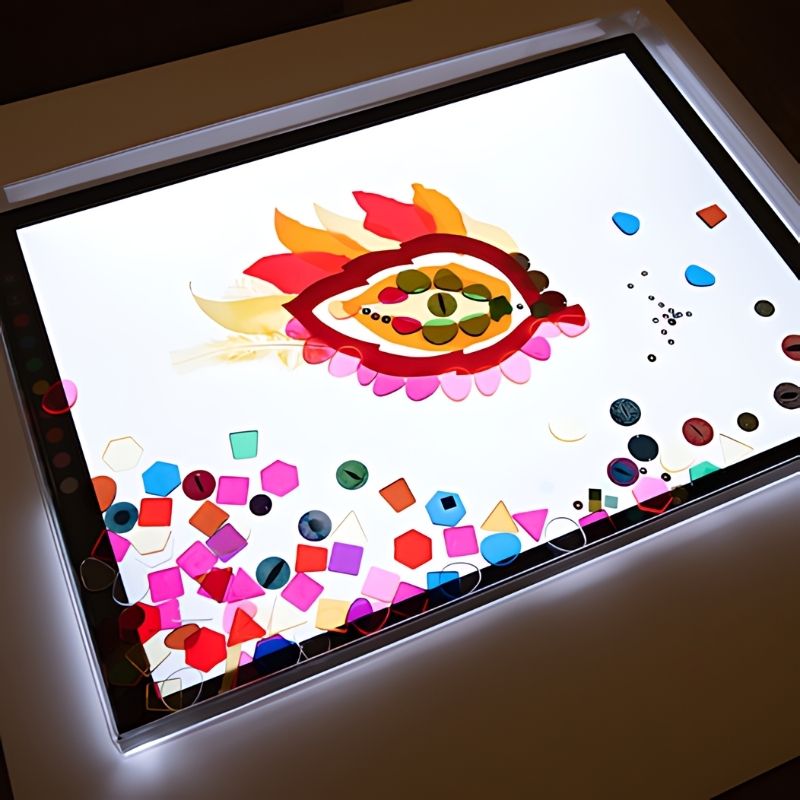 TTS Light Panel Messy Play Protective Cover 4pk A2 - Eye
