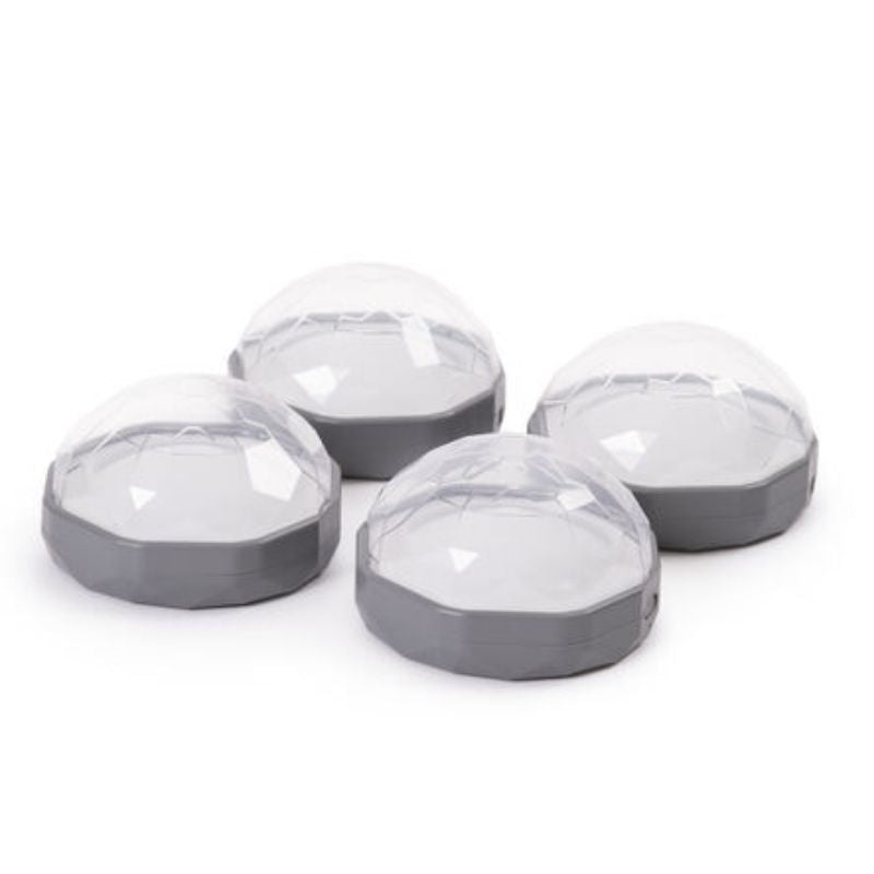 TTS Light Up Recordable Domes 4pk - Clean Landscape View Lights Off