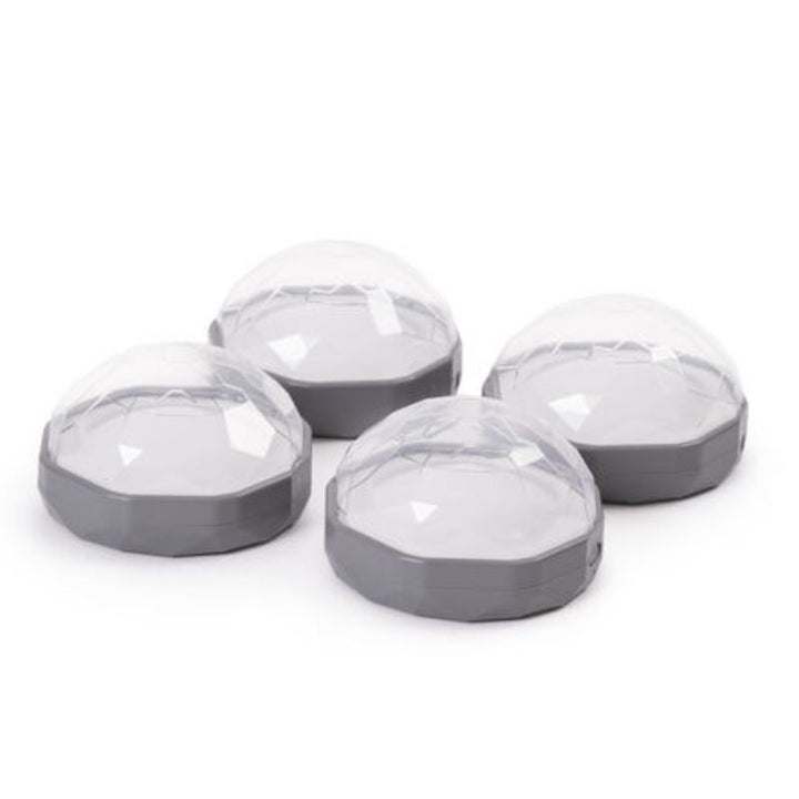 TTS Light Up Recordable Domes 4pk - Clean Landscape View Lights Off