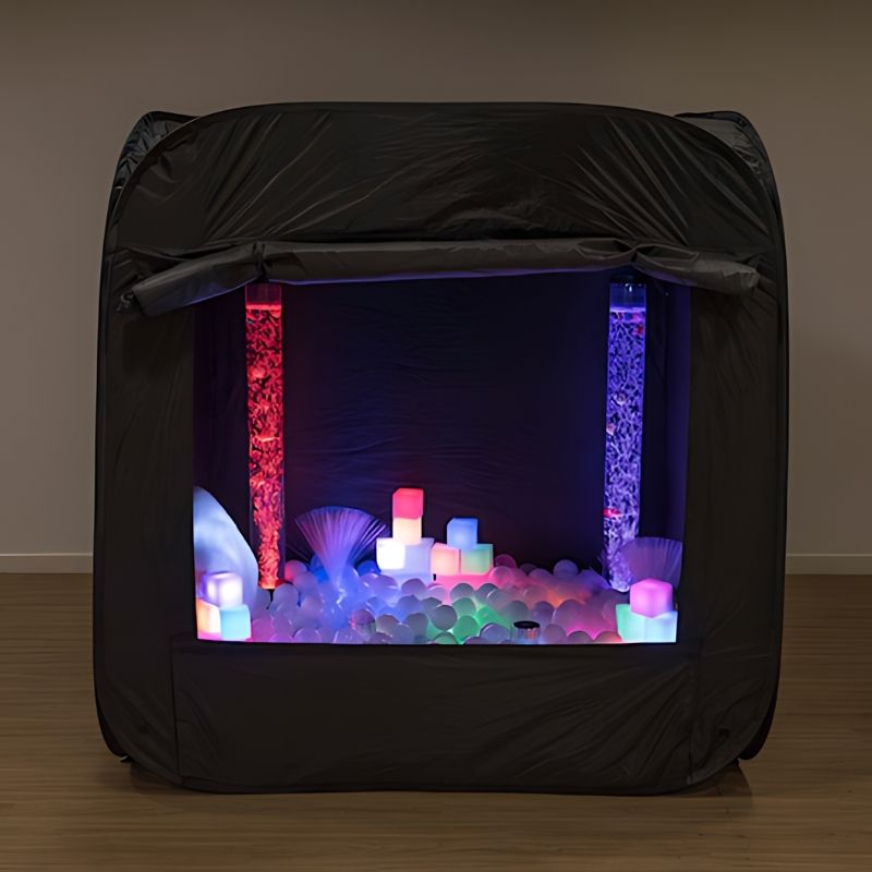 TTS Pop-Up Sensory Space - Landscape View Black
