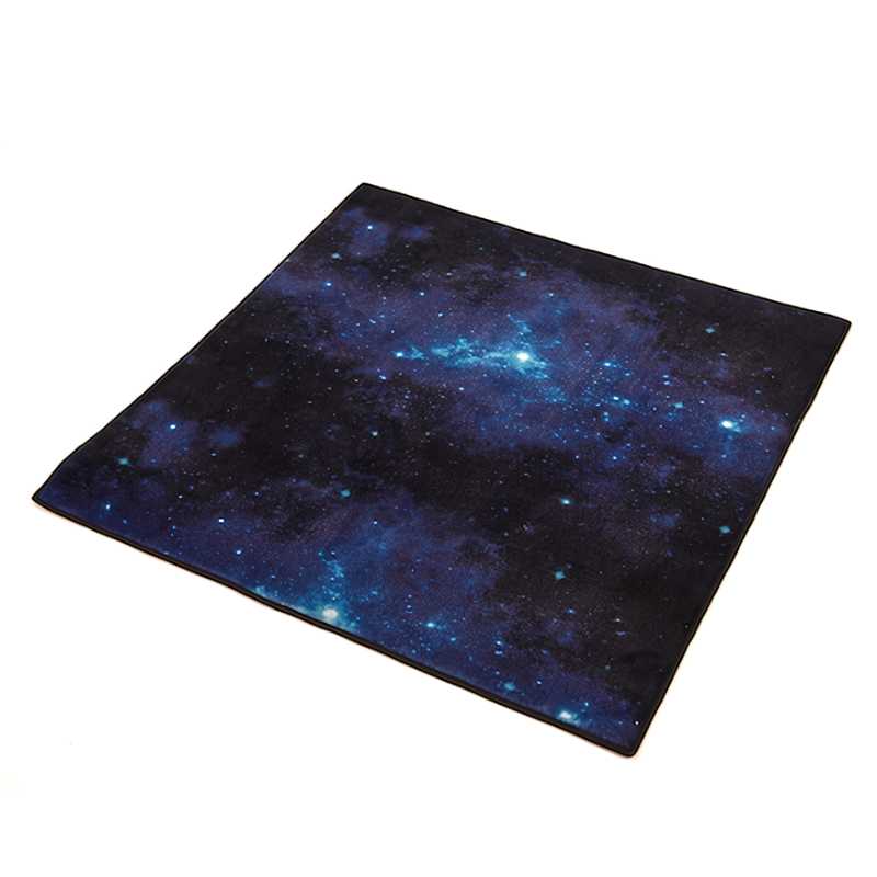 TTS Rechargeable Fibre Optic Sparkle Rug Galaxy