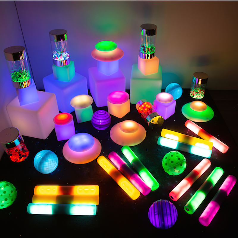 TTS Sensory Light Up Glow Collection Complete