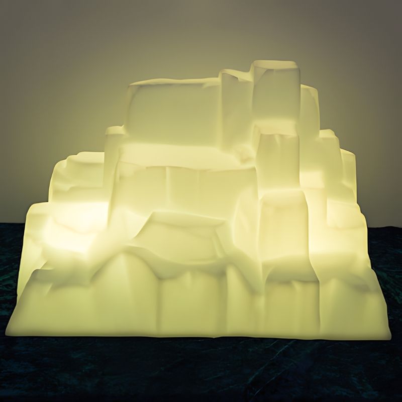 TTS Small World Rechargeable ICT Glow Mountain - Landscape View Glowing Yellowish
