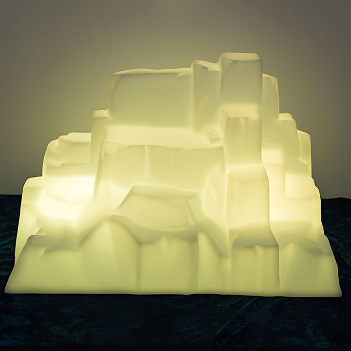 TTS Small World Rechargeable ICT Glow Mountain - Landscape View Glowing Yellowish
