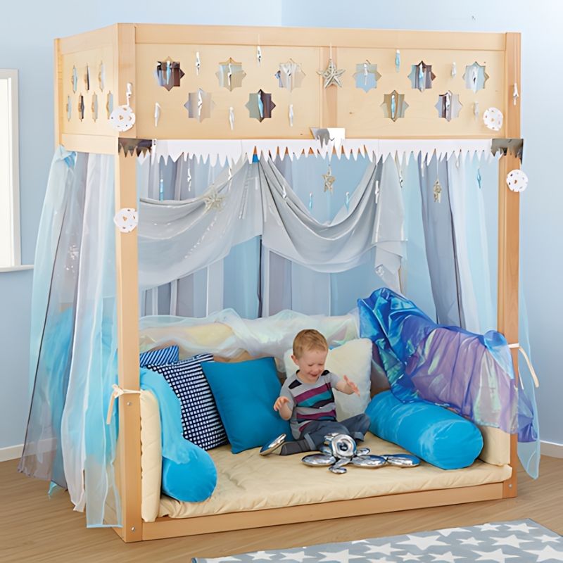 TTS Super Seat Indoor Wooden Den Structure - Solo Child Active Play
