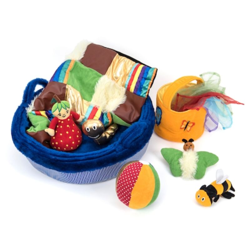 TTS Texture Collection Basket - Landscape View Basket Filled
