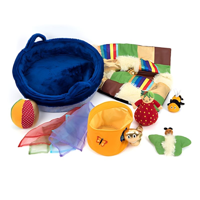 TTS Texture Collection Basket - Landscape View Basket Empty

