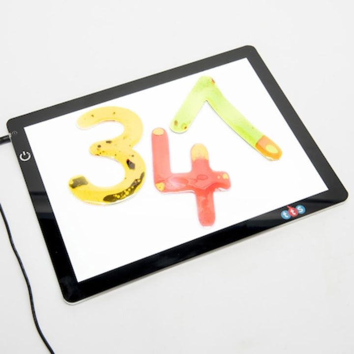 TTS Ultra-Bright LED Light Panel - Top View Numbers
