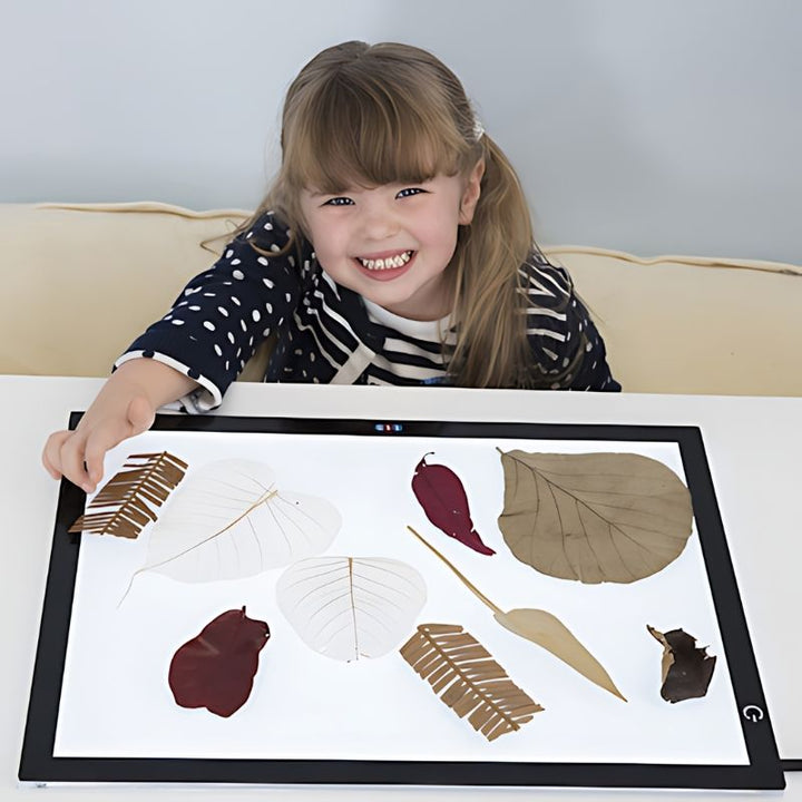 TTS Ultra-Bright LED Light Panel - Child Active Play Leaves
