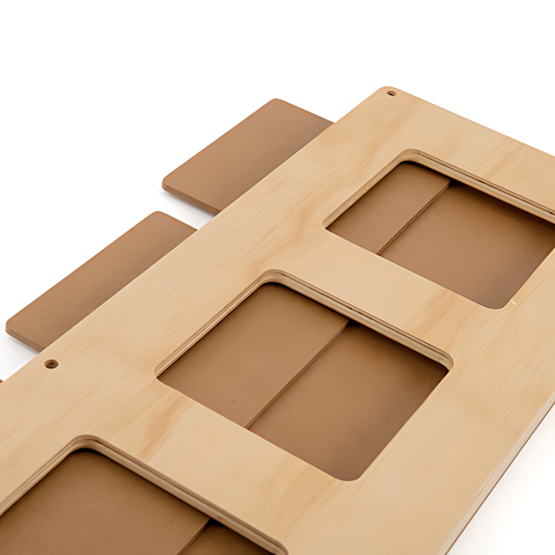 TTS Wooden Frames for Texture Tiles Close Up