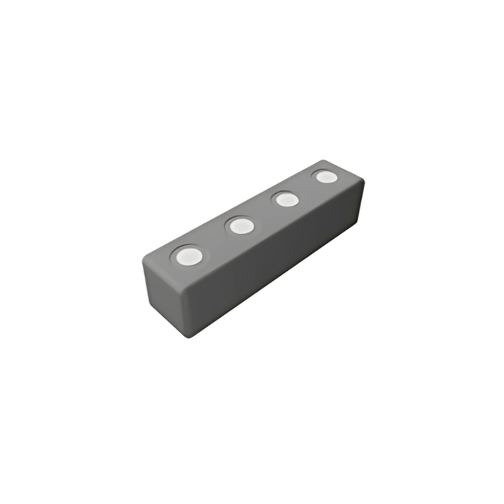 TUKIBigMagneticBlocksSet-Builder43GreyRectangle