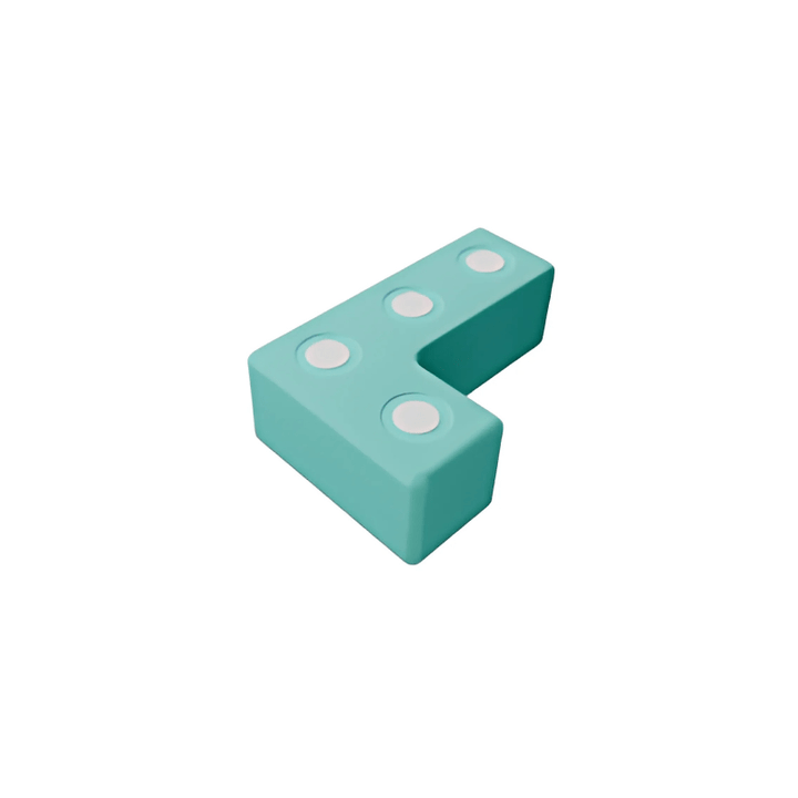 TUKIBigMagneticBlocksSet-Builder76GreenL