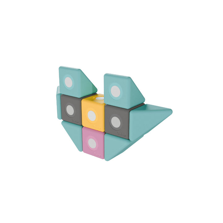TUKIBigMagneticBlocksSet-Builder76GreenFugure