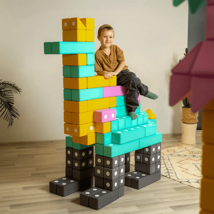 TUKIBigMagneticBlocksSet-Smart100BoyPlaySit
