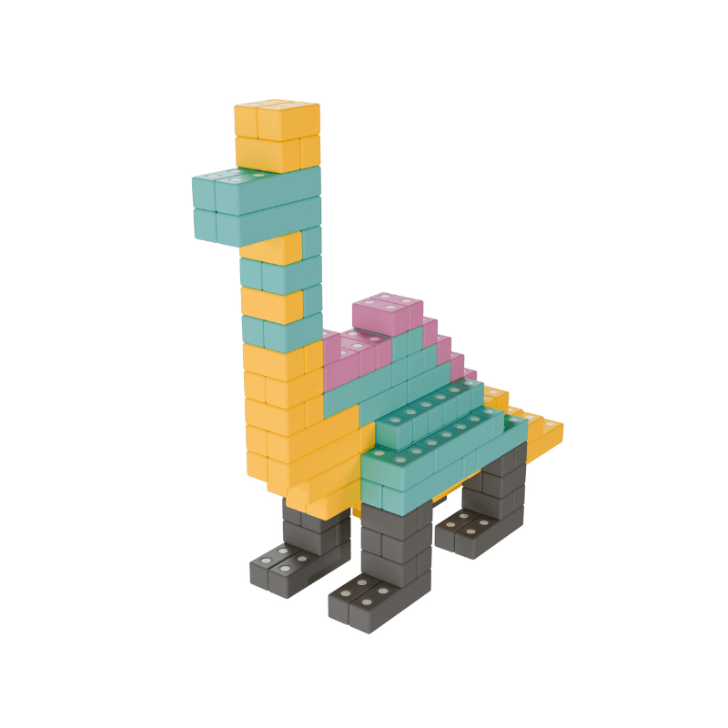 TUKIBigMagneticBlocksSet-Smart100Dino