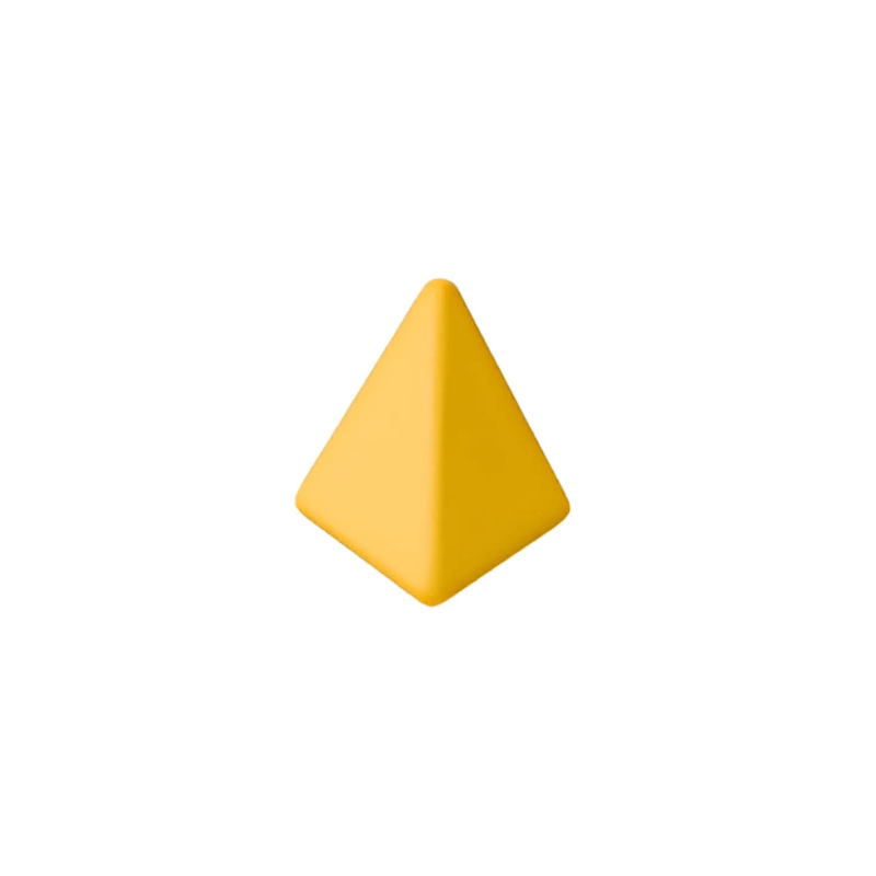 TUKIBigMagneticBlocksSet-Smart10YellowPyramid