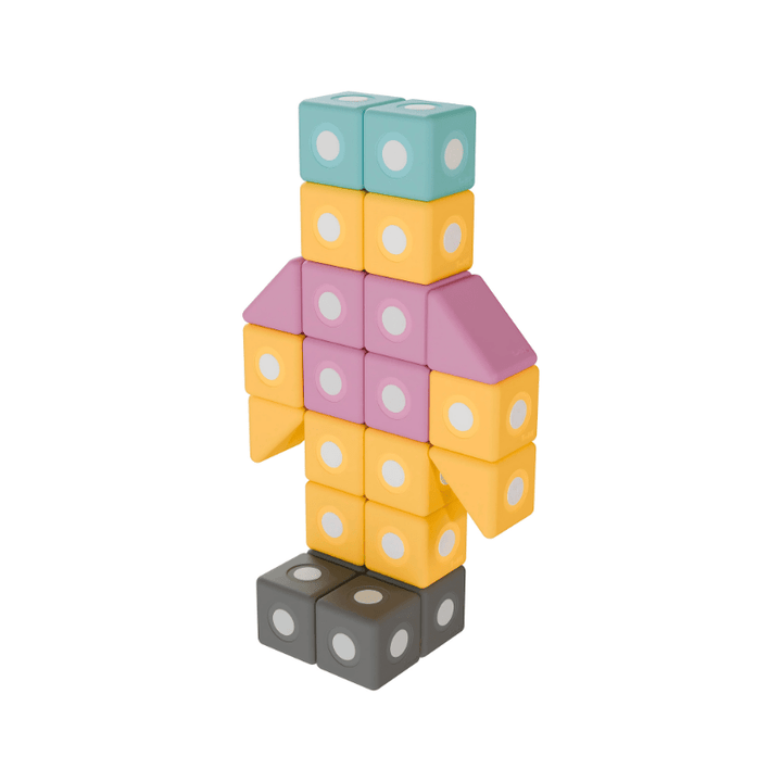 TUKIBigMagneticBlocksSet-Smart240Robot